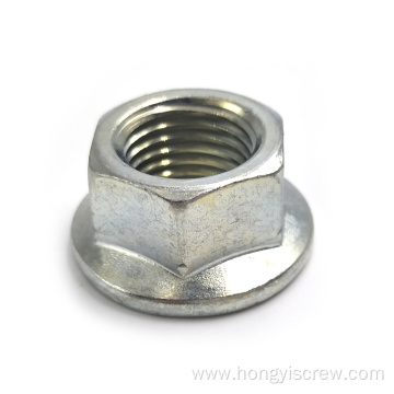 Din 6923 Hexagon Serrated Face Nut With Flange